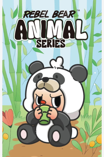 Rebel Bear Animal Series | Bunny Panda Woof Sheep Elephant Penguin Plush Doll Mystery Box Mini Figure - Designer Item