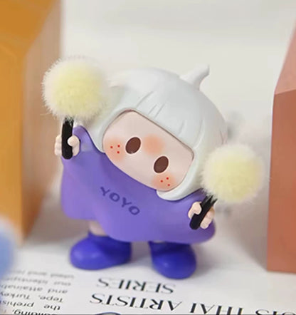 YOYO Chan Mini Figure Part 1 | YOYO Tilted Head Collection - Collectable Toys Mystery Blind Box
