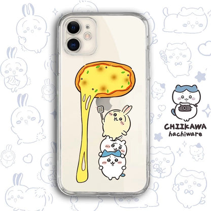 Japanese Cartoon Chiikawa Clean Case | Happy Fun Part1 - Phone Case Samsung Galaxy S26 S25 S24 S23 S22 S21 FE Ultra