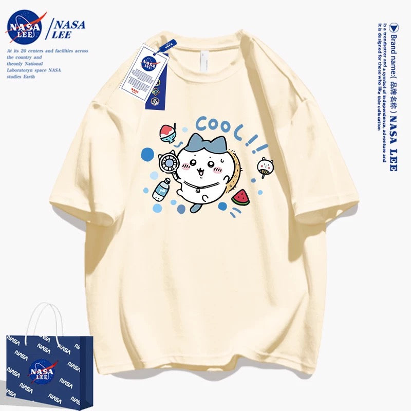 Japanese Cartoon ChiiKawa Casual Style T-Shirt Series | Summer Cool Hachiware - Kawaii Fashion Items