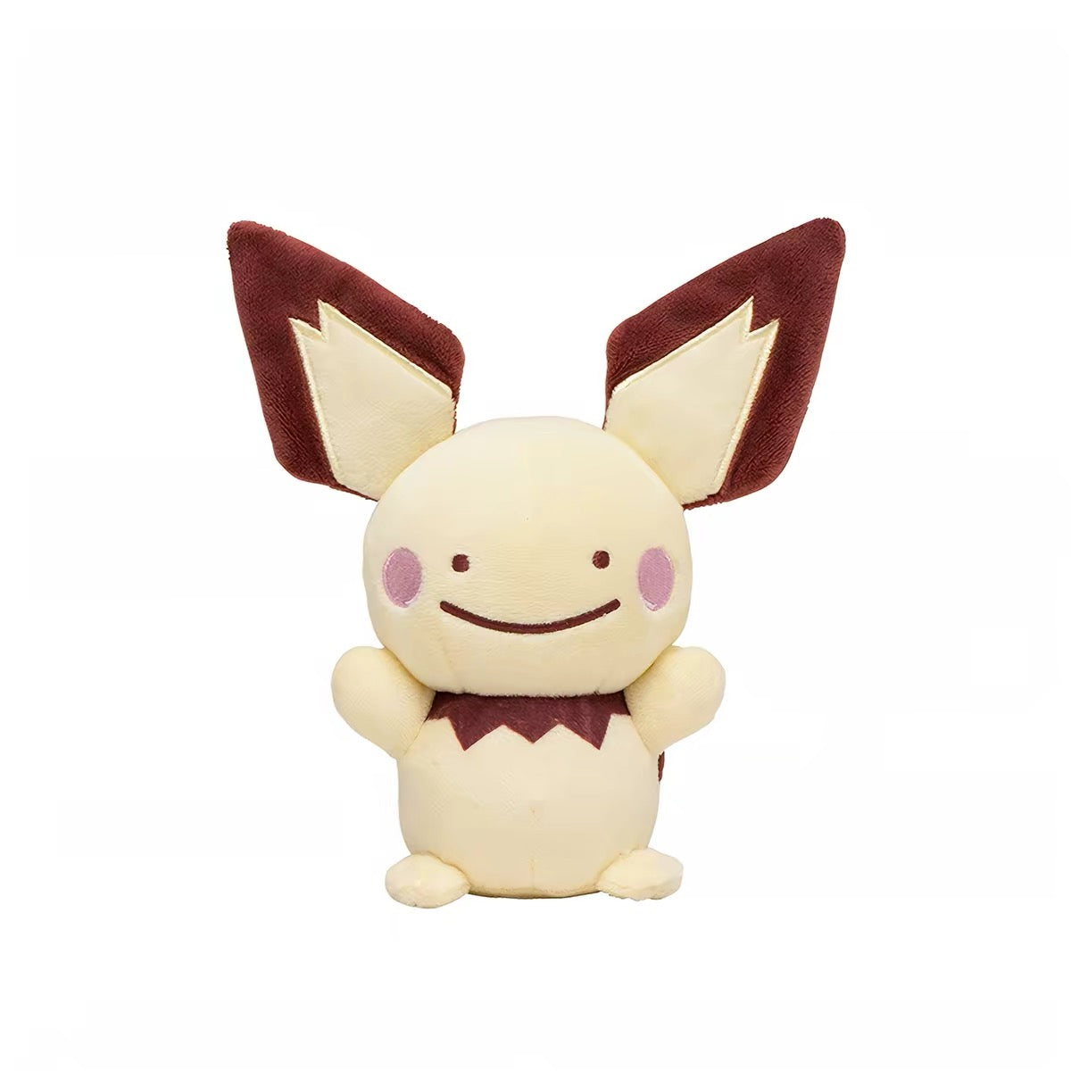 Japan Cartoon Pokemon Center Ditto Crossover Part 5 | Exeggutor Shaymin Magnemite Pichu Raichu Jirachi Wobbuffet Whimsicott Gloom Alolan Vulpix - Mascot Mini Plush Doll