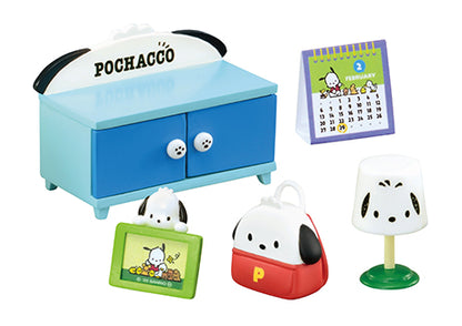 Sanrio Pochacco's House 8Pack BOX - Kawaii Miniature World Doll Room