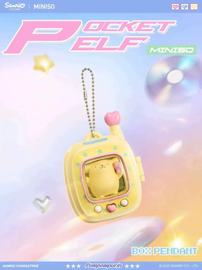 Miniso x Sanrio Characters Pocket Elf Series | Hello Kitty My Melody Kuromi Cinnamoroll Pompompurin Pochacco Keroppi Bad Badtz Maru Hangyodon AhirunoPekkle - Kawaii Collectable Toys Toy Collection - KawaiiGiftLand