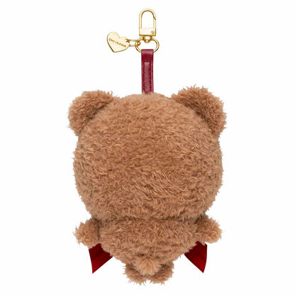 [Pre-order] Japan ChiiKawa Kiramekko Teddy Bear Series | ChiiKawa Hachiware Usagi Momonga Kurimanju Rakko Cute Plush Doll with Plastic Face Keychain - Kawaii items Room Decoration Doll