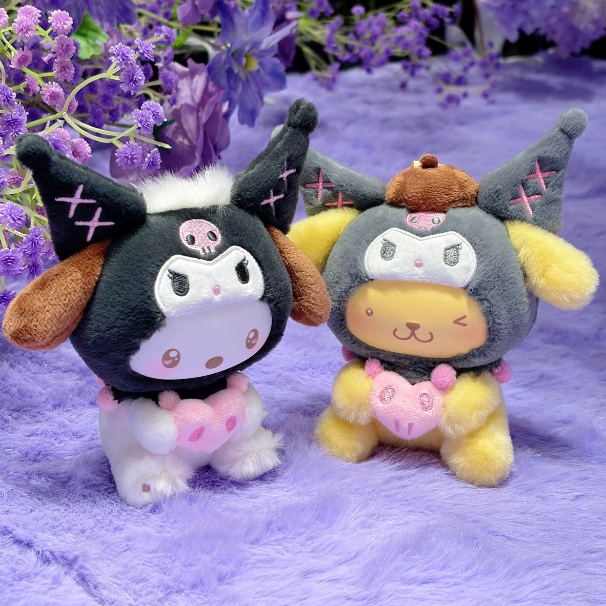 TopToy Sanrio Characters Kuromi Party | Hello Kitty My Melody Piano Kuromi Cinnamoroll Pompompurin Pochacco Hangyodon - Collectable Toys Mystery Blind Box