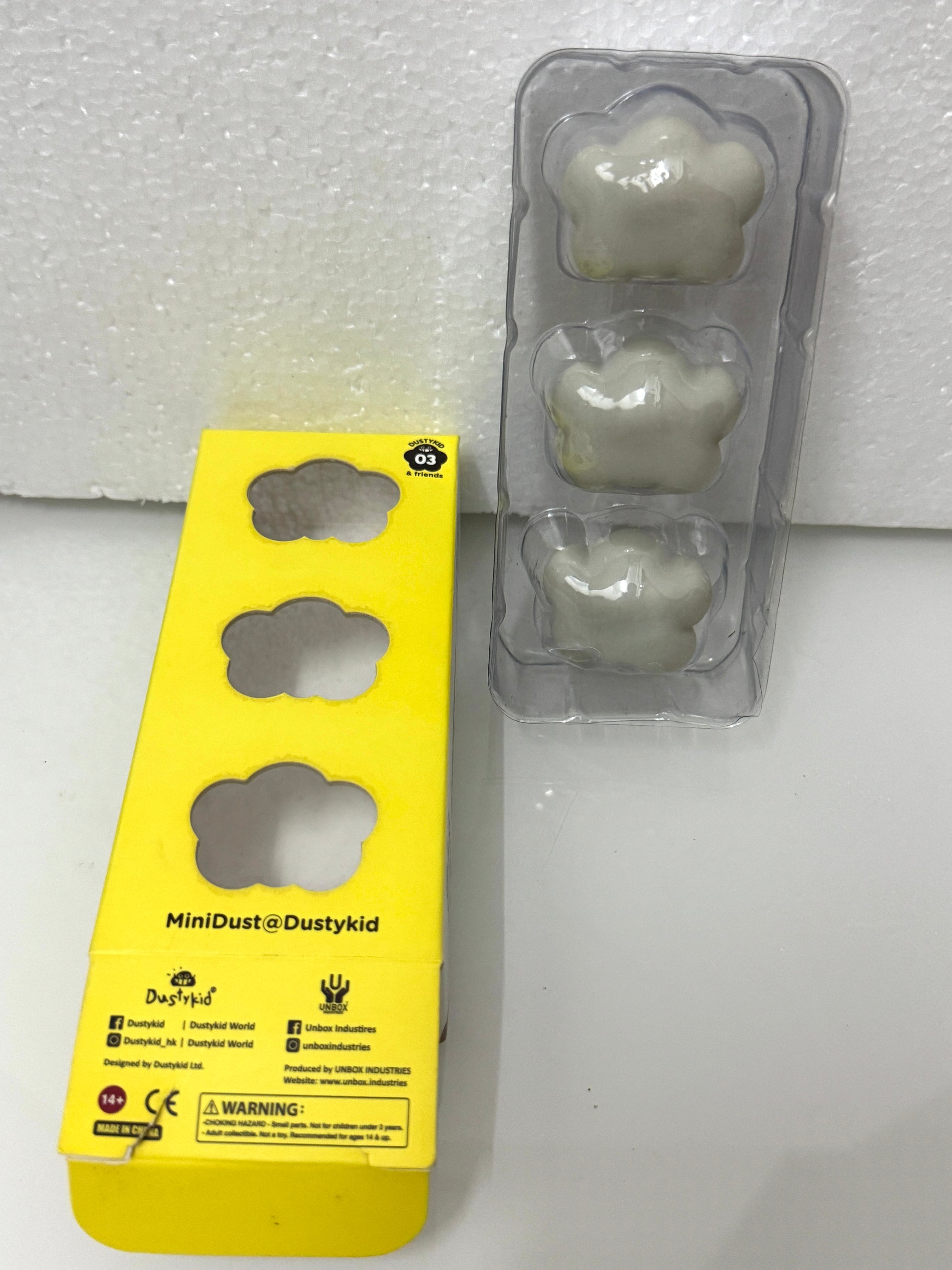 Unbox Mini Dust Dustykid Set - Vinyl Toy Cute Character Figure Limited Model Toy Retried