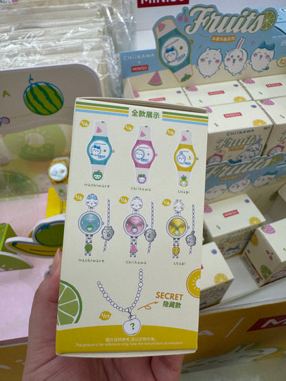 ChiiKawa X Miniso Fruit Market Series Fruit Market Watch Blind Box | ChiiKawa Hachiware Usagi 7 Styles - Kawaii Items Room Decoration doll