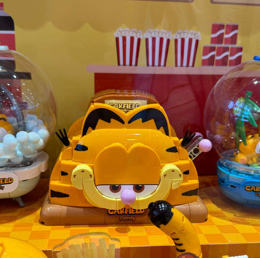 Pan Tasy x Garfield Family | Toaster - Lovely Cat Exotic Shorthair Building Blocks Toy Collections