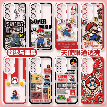 Game Character Super Mario | 8 Styles - Phone Case Samsung Galaxy S26 S25 S24 S23 S22 S21 FE Ultra Edge