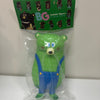 How2work Japan Artist BG Bear Bubble Green Sofubi figure Soft Vinyl Retried Rare