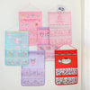 Japanese Cartoon Merry Go Round Wall Hanging Storage Caddy Big Bag | Hello Kitty My Melody Kuromi Little Twin Stars Cinnamoroll Sanrio Friends - Bedroom Girl Gift