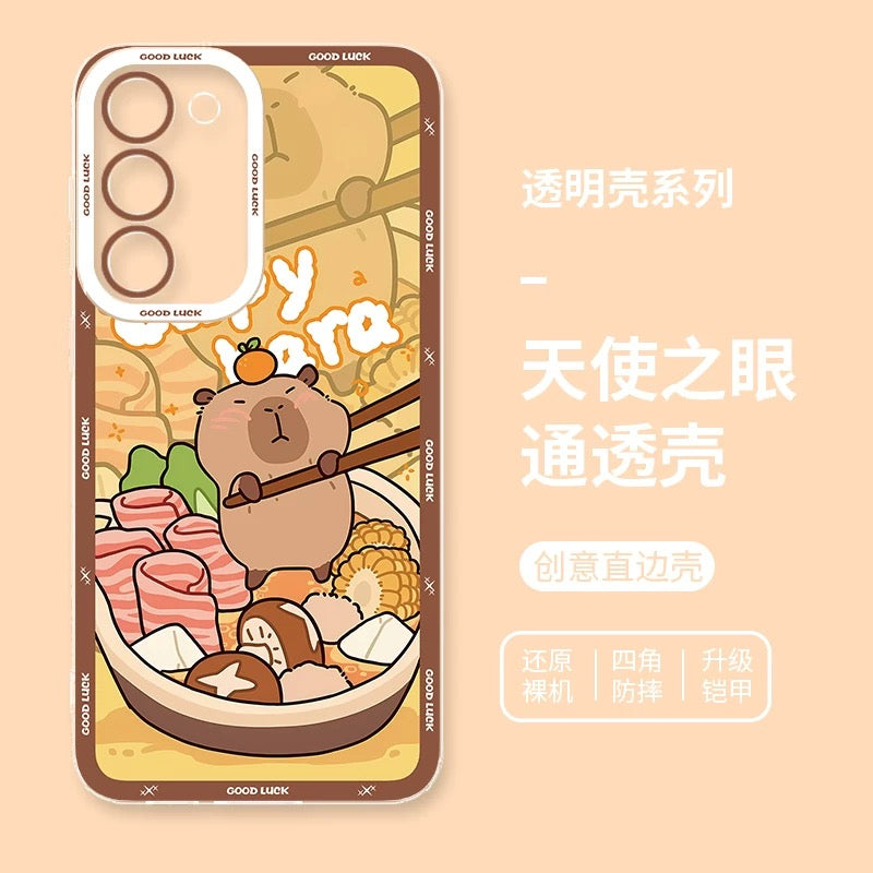 Cute Animal Capybara | Part4 8 Styles - Phone Case Samsung Galaxy S26 S25 S24 S23 S22 S21 FE Ultra Edge