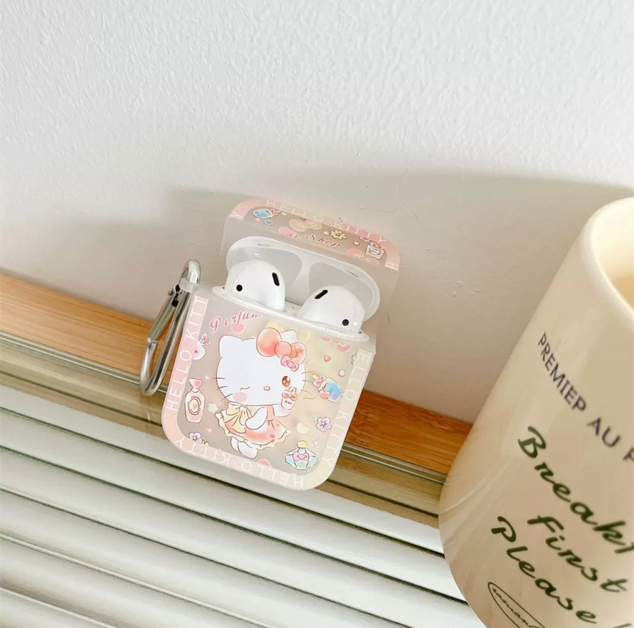 Japanese Cartoon Dreamy Pastel Colour Hello Kitty My Melody Kuromi Cinnamoroll Pompompurin AirPods AirPodsPro AirPods3 Case