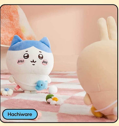 ChiiKawa X Miniso | ChiiKawa Hachiware Usagi Outing with Bag - 30cm Plush Doll Kawaii items Room Decoration doll