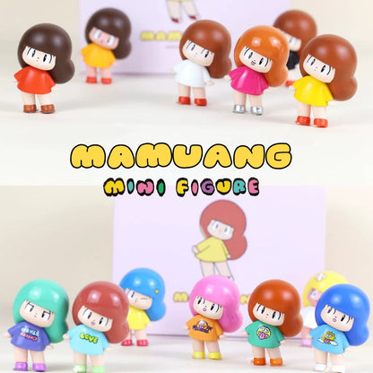Mamuang Mini Figure | Mini Vinly Figure Vintage Cute Girl - Collectable Toys Mystery Blind Box