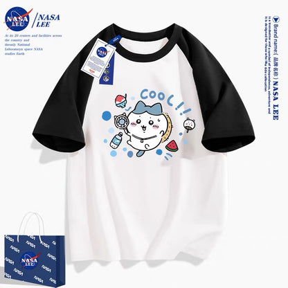 Japanese Cartoon ChiiKawa Casual Style T-Shirt Series | Summer Cool Hachiware - Kawaii Fashion Items