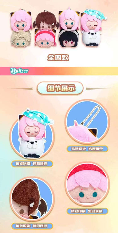 SPY Family Mini Stack On Head Series | Anya Loid Yor Becky Bondman - Plush Collectable Toys Accessories