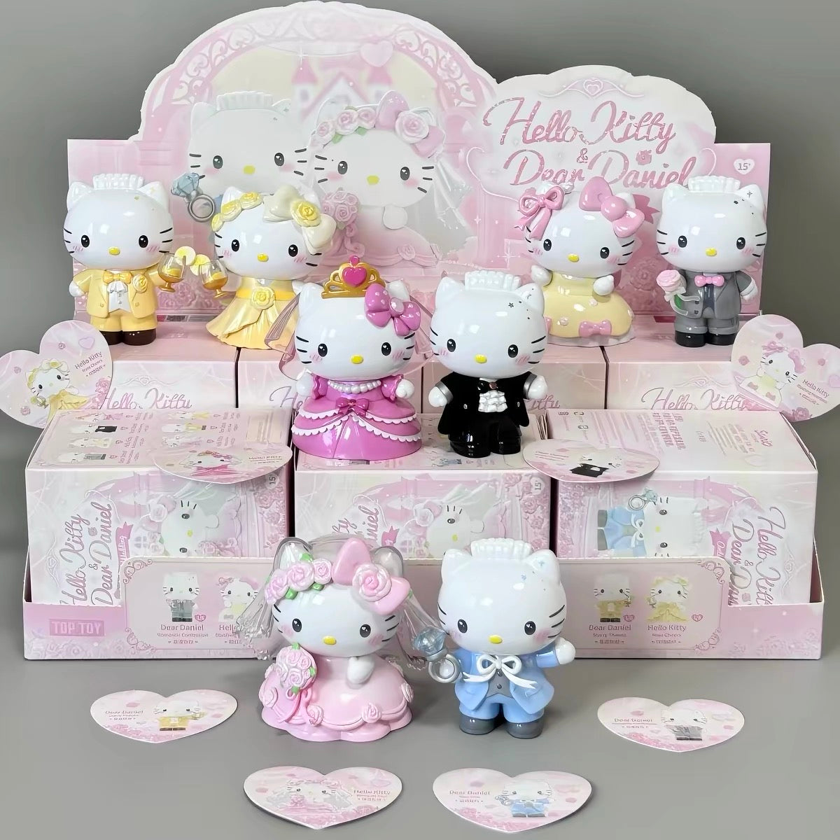 TOPTOY x Sanrio Hello Kitty & Dear Daniel | Century Wedding Series - Blind Box Figure Collection Toys
