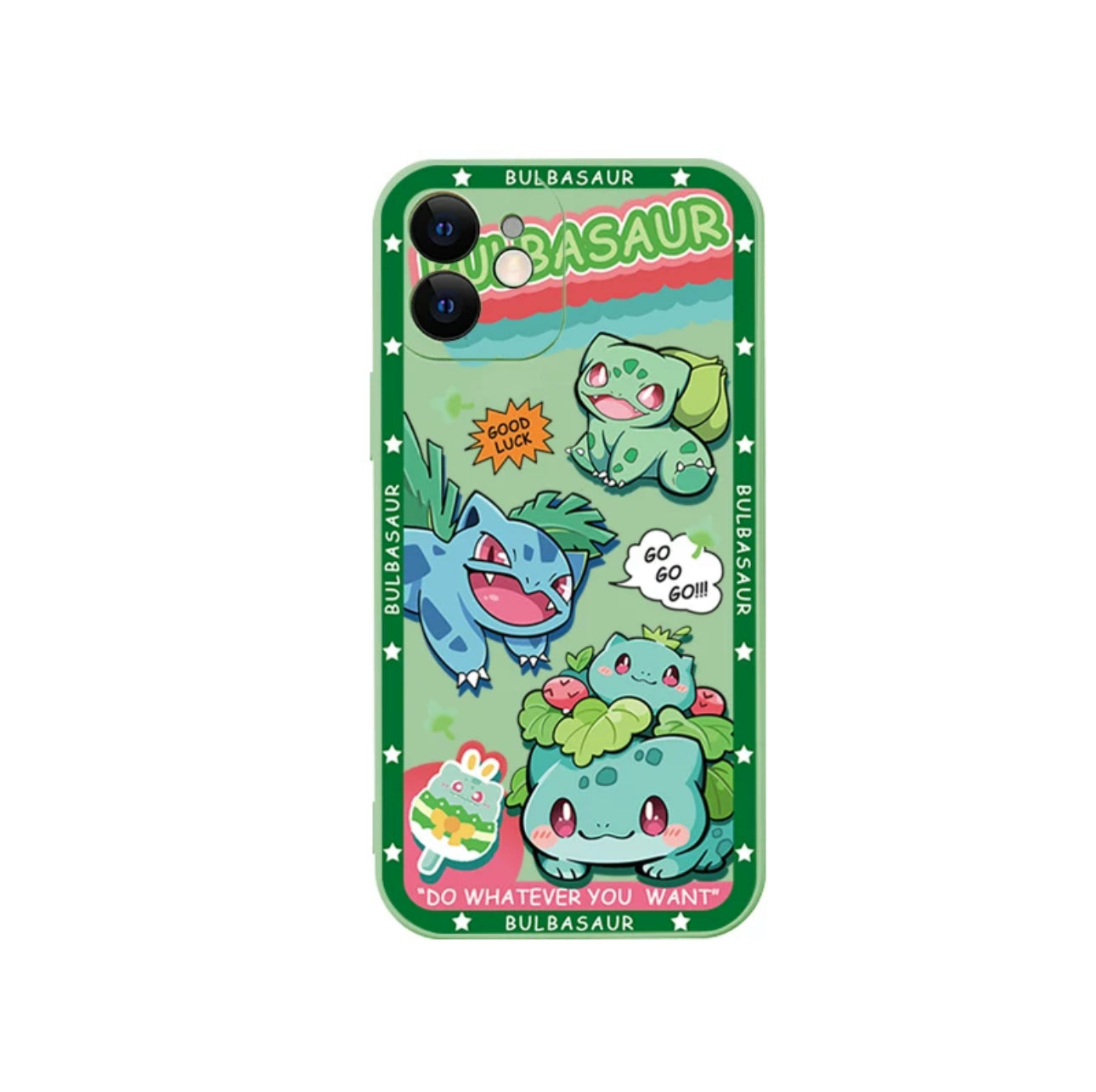 Japanese Cartoon Pokemon | Colour Case Evolution Gengar Jigglypuff Pikachu Squirtle Bulbasaur Charmander - iPhone Case 11 12 13 14 15 16 Pro Promax