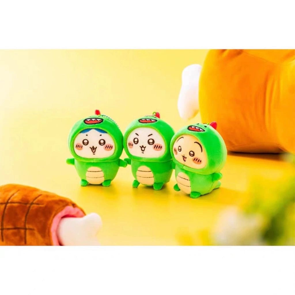 Free Gift : Japan ChiiKawa Dragon Year Green Drangon | ChiiKawa Hachiware Usagi - Mini Plush Doll Keychain