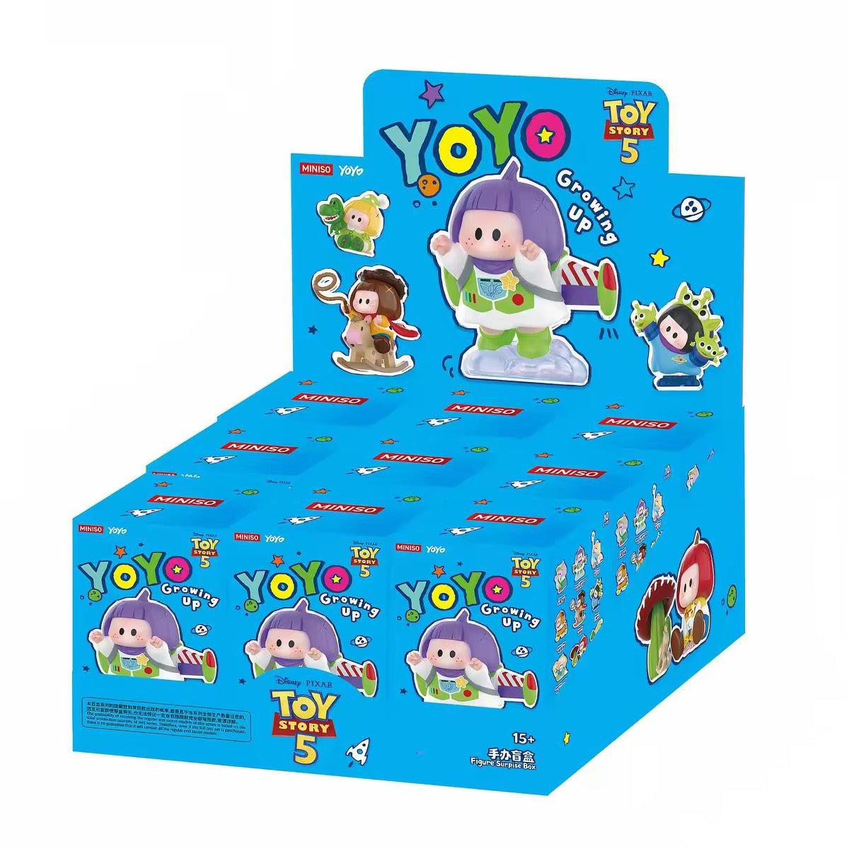 YOYO Chan x Toy Story Mini Figure | YOYO Growing Up Collection - Collectable Toys Mystery Blind Box