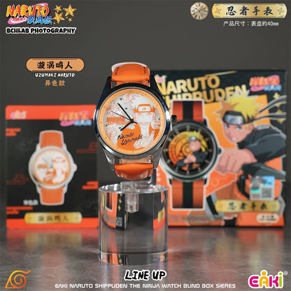 Eaki X Naruto Ninja Part 1 Watch Accessories Series | Naruto Shippuuden Naruto Sasuke Sakura Kakashi Minato Itachi Uchiha Madara Obito - Watch Collectable Toys Mystery Blind Box