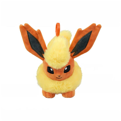 Japan Cartoon Pokemon Eevee Evolution Series Laying Plush Keychain | Eevee Vaporeon Jolteon Flareon Espeon Umbreon Leafeon Glaceon Sylveon - Evolve Anime Collectable Kawaii Item