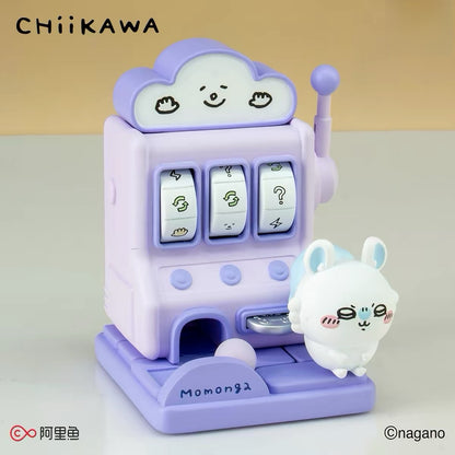 ChiiKawa X Miniso X Sanrio Series | ChiiKawa Hachiware Usagi Momonga Playing with Kitty My Melody Cinnamoroll Pompompurin Kuromi Plastic Mini Figure Blind Box - Kawaii Items Room Decoration Blind Box (副本)