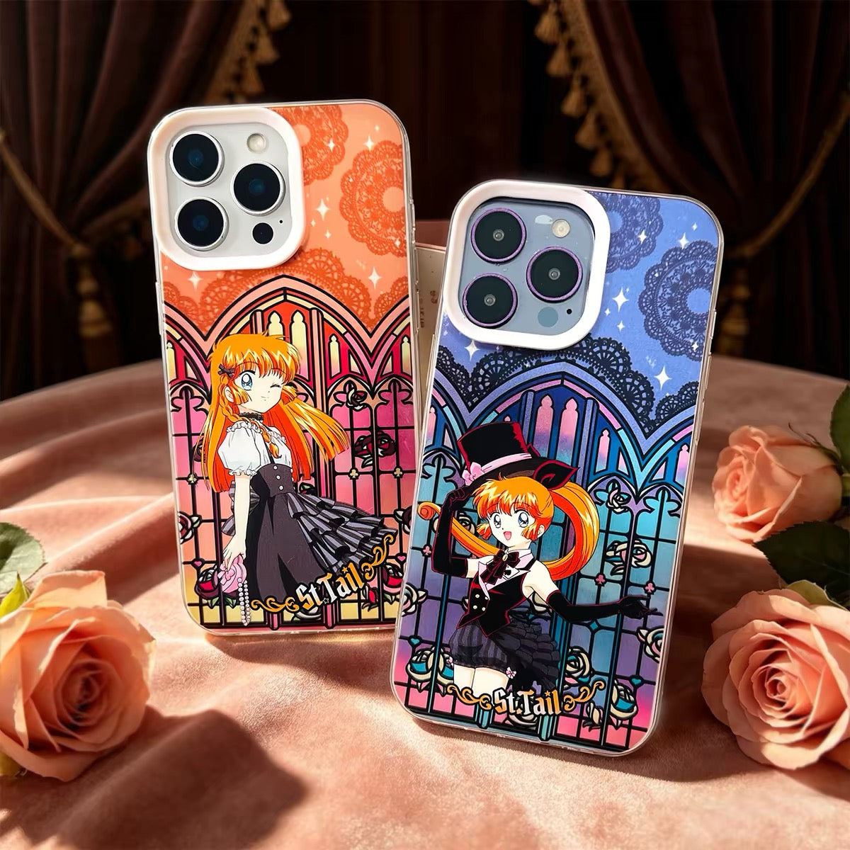 Japanese Comic Saint Tail Laser Case | Part1 2 Styles - iPhone Case 11 12 13 14 15 16 16e 17 17e Pro Promax