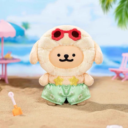 TopToy Maltese Puppy Happy Cafe Series | Vinyl Face Plush Doll - Collectable Toys Mystery Blind Box