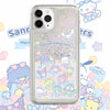 Japanese Cartoon Sanrio Character Baby Party - Glitter QuickSand iPhone Case 6 7 8 PLUS SE2 XS XR X 11 12 13 14 15 16 Pro Promax 12mini 13mini