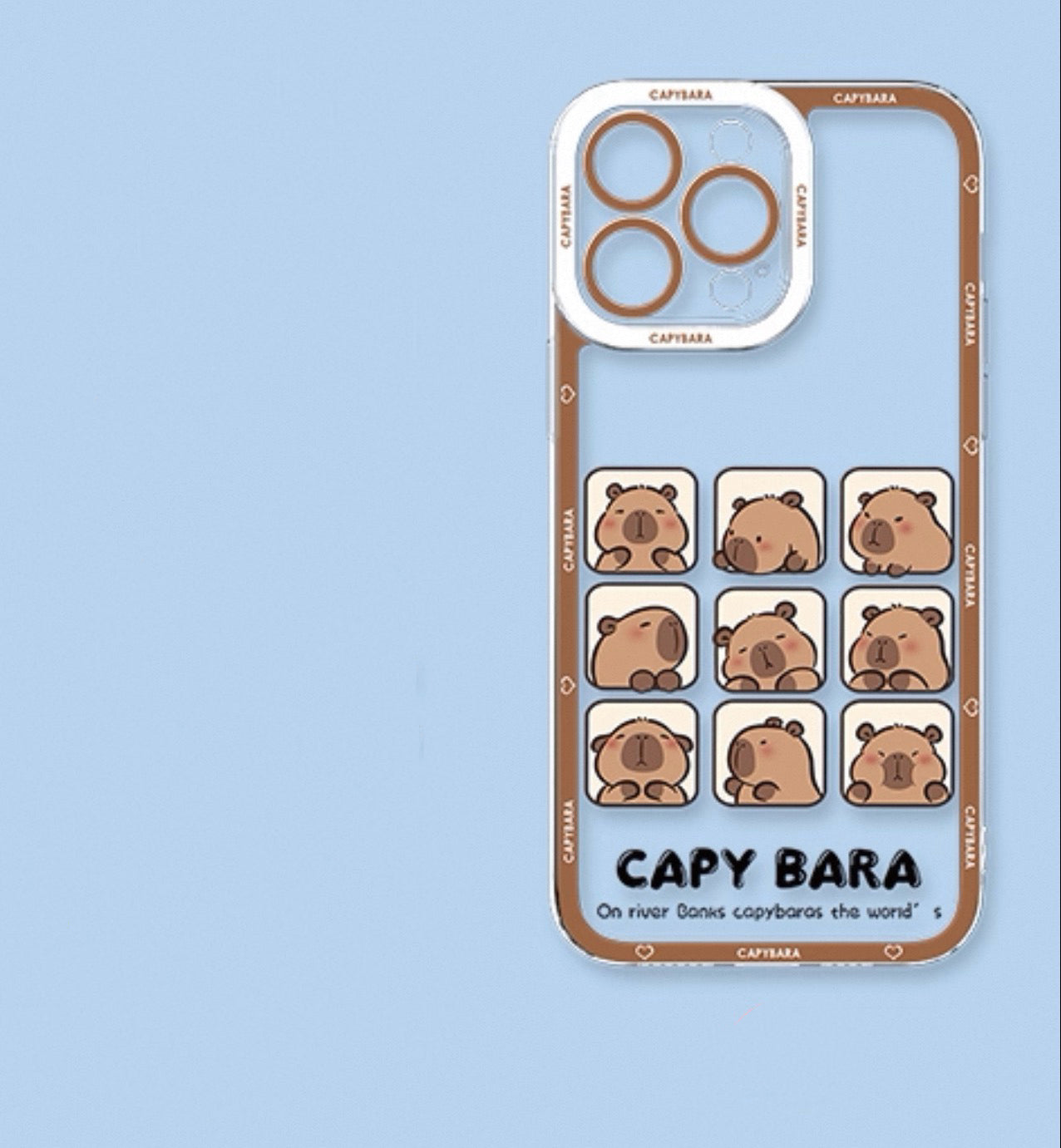 Cute Animal Capybara | Part2 8 Styles - iPhone Case PLUS SE2 XS XR X 11 12 13 14 15 16 16e 17 17e Pro Promax 12mini 13mini