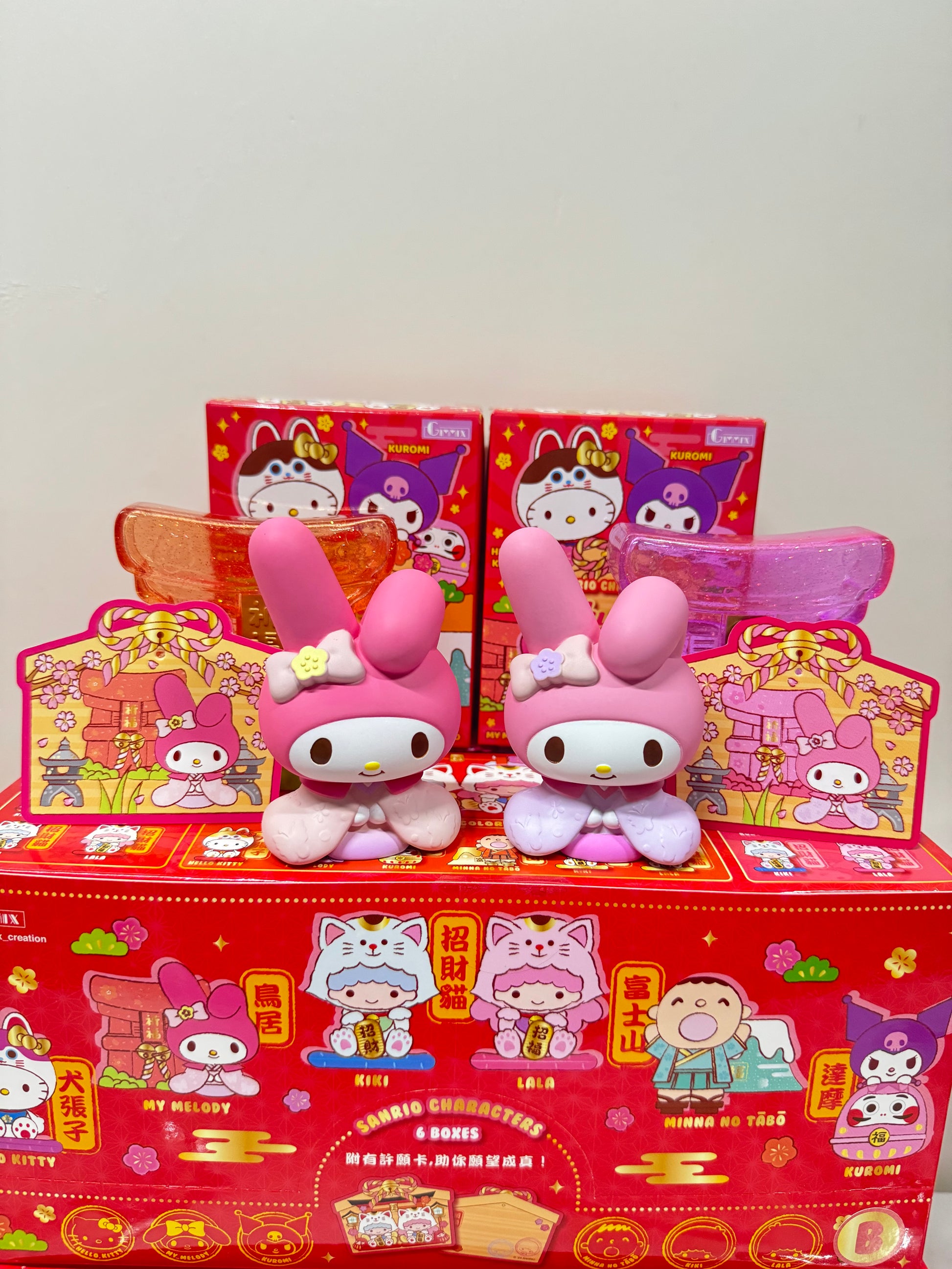 Mystery Blind Box Sanrio Characters Vinly Figure Lucky Box | Series A & B My Melody Torii - Kawaii Collectable Toys