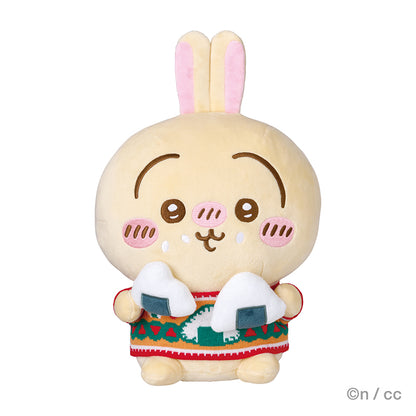 [Pre-Order] Japan ChiiKawa Christmas X Convenience Store Lottery | Prize A B C D E - ChiiKawa Hachiware Usagi Momonga Kurimanju Giant Plush Doll Cushion Keychain Plate Candle Crystal Ball Kawaii items Room Decoration