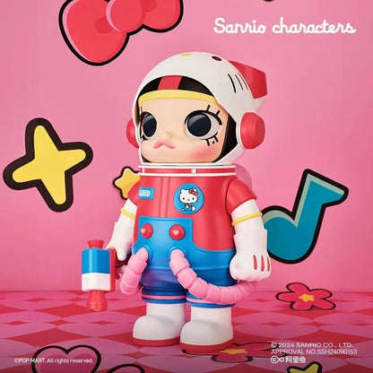 Popmart x Sanrio Mega Space Molly Series Limited Edition | Hello Kitty My Melody Kuromi Cinnamoroll Pompompruin Pochacco Hangyodon - 30cm tall Kenny Wong Blind Box Figure Toy Collection