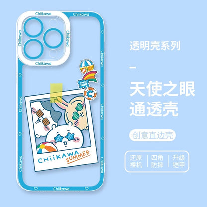 Japanese Cartoon ChiiKawa iPhone Case | Summer Time & Bee Colour Ver 8 Styles - iPhone Case PLUS SE2 XS XR X 11 12 13 14 15 16 16e 17 17e Pro Promax 12mini 13mini
