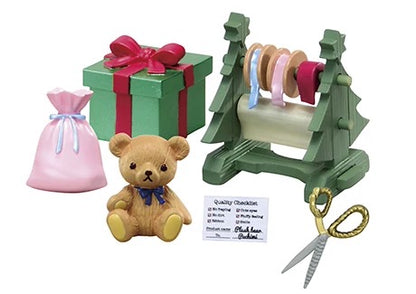 RE-MENT Petit Sample Santa's House 8Pack BOX - Kawaii Miniature World Doll Room