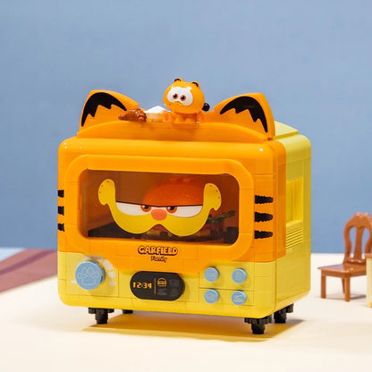 Pan Tasy x Garfield Family | Oven - Lovely Cat Exotic Shorthair Building Blocks Toy Collections