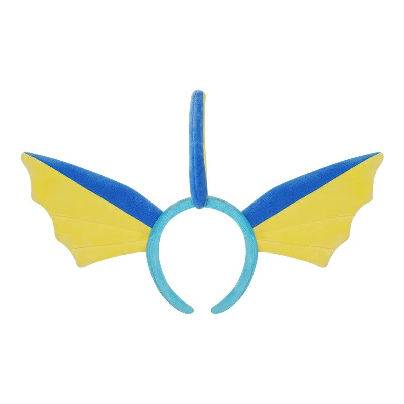 Japan Cartoon Pokemon Eevee Evolution Series Cute Headband | Eevee Vaporeon Jolteon Flareon Espeon Umbreon Leafeon Glaceon Sylveon - Evolve Anime Collectable Kawaii Makeup Facial Hairband