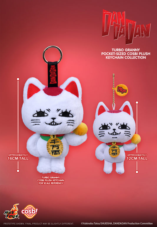 Japan Anime Dandadan | Turbo Granny and Chiquitita Pocket Size Plush Doll Keychain Mystery Box - Collectable Toys Blind Box