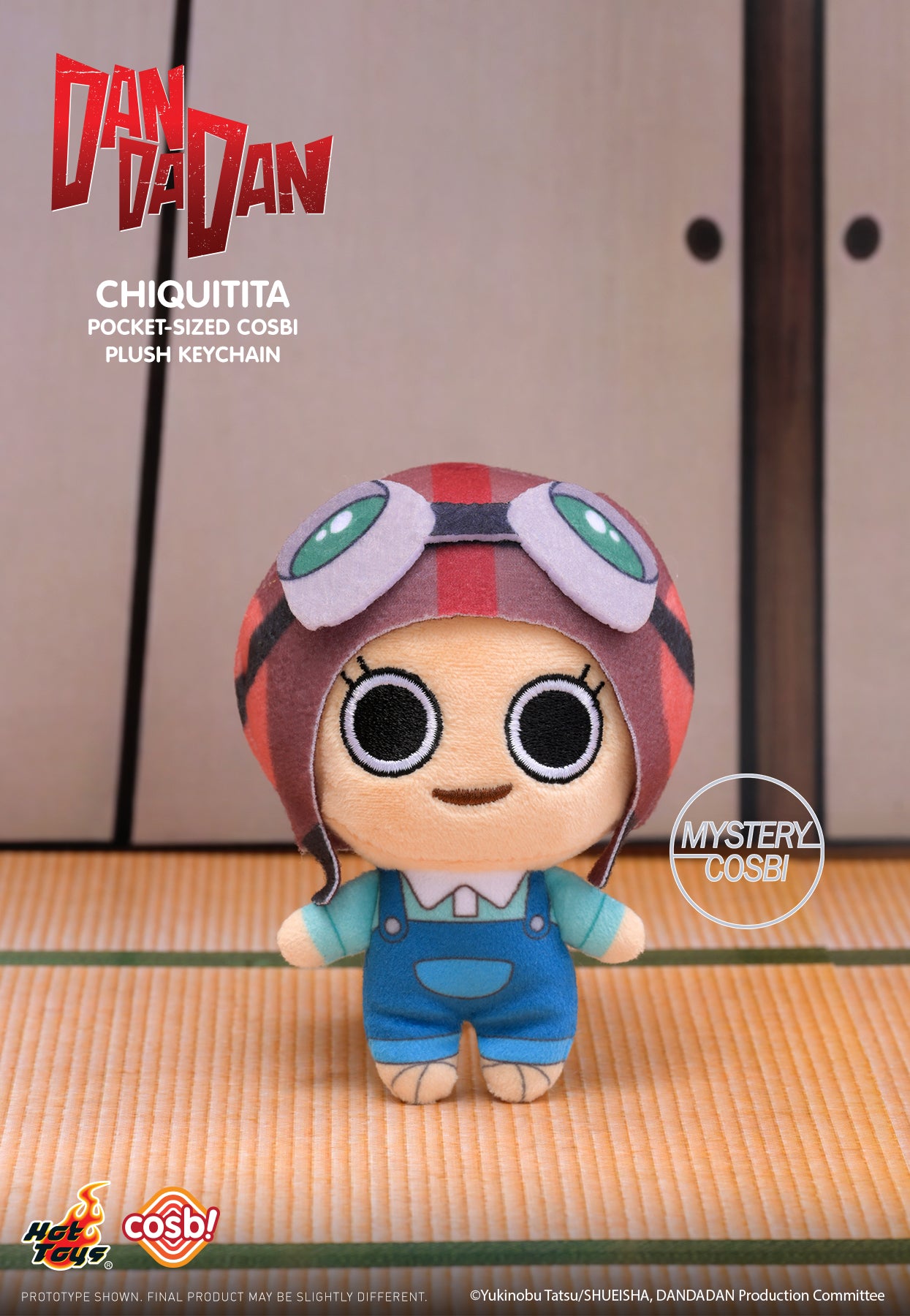 Japan Anime Dandadan | Turbo Granny and Chiquitita Pocket Size Plush Doll Keychain Mystery Box - Collectable Toys Blind Box