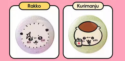 ChiiKawa X Miniso | ChiiKawa Hachiware Usagi Momonga Kurimanju Rakko Metal Pin - Kawaii Item Cute Accessories