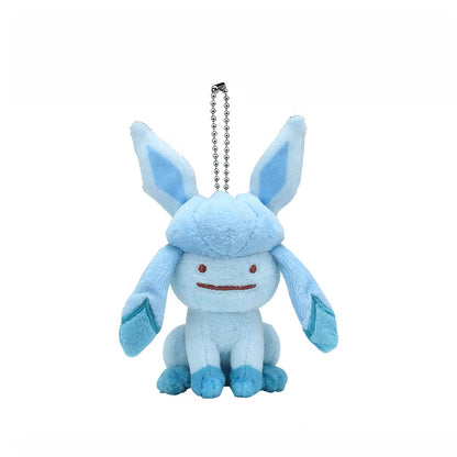 Japan Cartoon Pokemon Center Ditto Crossover Part 3 Eevee Evolution Evolve | Eevee Vaporeon Jolteon Flareon Espeon Umbreon Leafeon Glaceon Sylveon - Mascot Mini Plush Doll