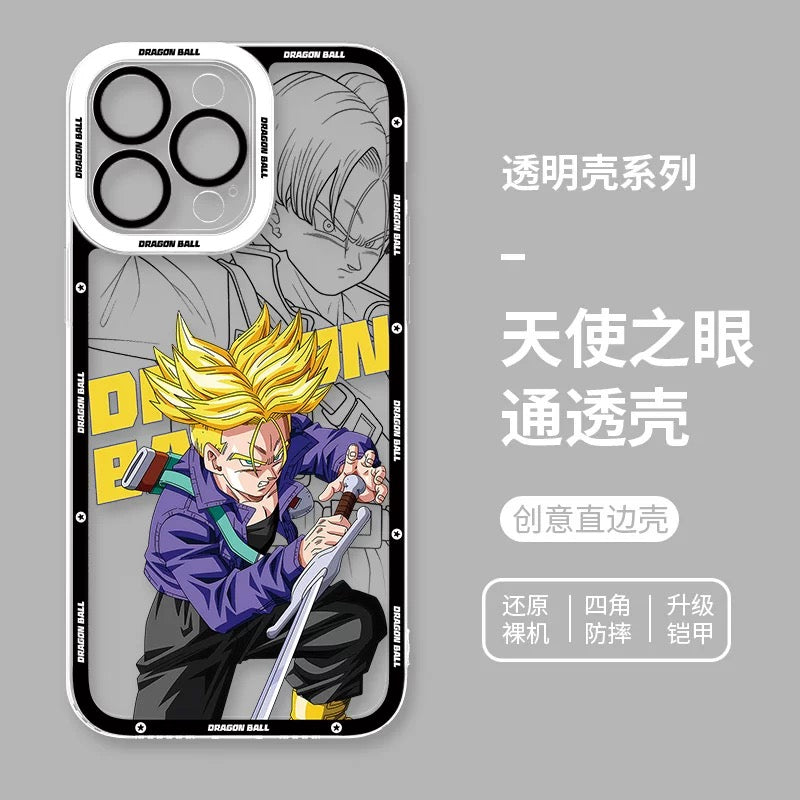 Japanese Anime Dragon Ball | Piccolo Kid Buu Beerus Trunks Super Saiyan Black Vegito Goku - iPhone Case PLUS SE2 XS XR X 11 12 13 14 15 16 16e 17 17e Pro Promax 12mini 13mini