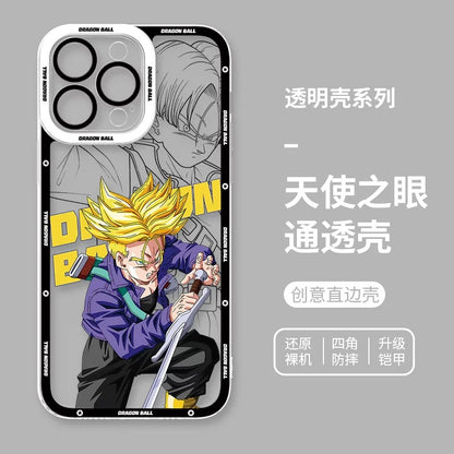 Japanese Anime Dragon Ball | Piccolo Kid Buu Beerus Trunks Super Saiyan Black Vegito Goku - iPhone Case PLUS SE2 XS XR X 11 12 13 14 15 16 16e 17 17e Pro Promax 12mini 13mini
