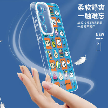 Japanese Cartoon ChiiKawa iPhone Case | Summer Time & Bee Sky Blue Ver 8 Styles - Phone Case Samsung Galaxy S26 S25 S24 S23 S22 S21 FE Ultra Edge