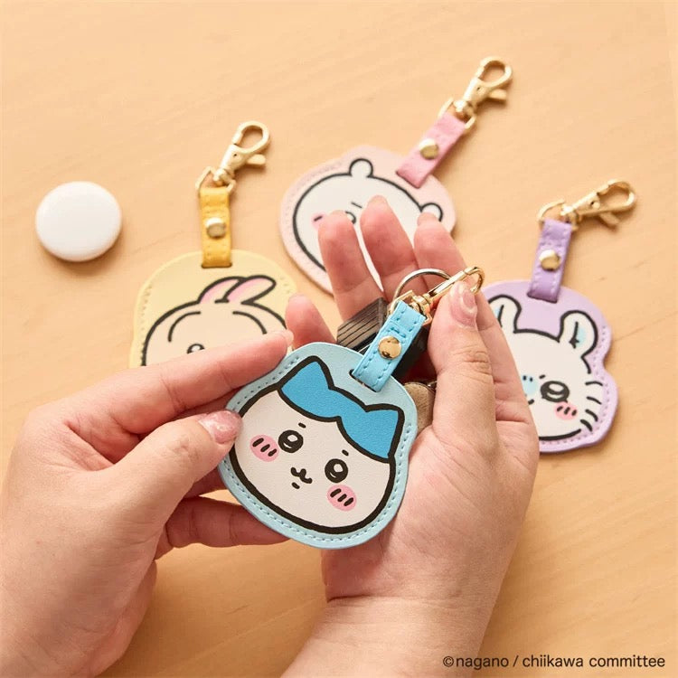 Japan ChiiKawa Leather Keychain | ChiiKawa Hachiware Usagi Momonga Key Holder - Kawaii Item Cute Accessories