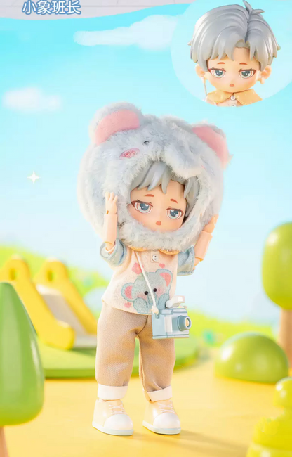 [Pre-Order] Simon Toys Peetsoon | Amusement Park Animals Ver Students - 1/12 ob11 11cm BJD Doll Ball Joint Doll Collectible Toys Cute Boy Mystery Blind Box