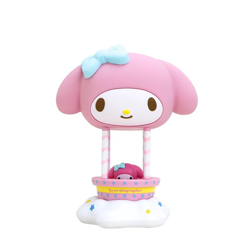 Sanrio with Friend  Hit Balloon LED Night Light | My Melody Kuromi Cinnamoroll - Room Decoration