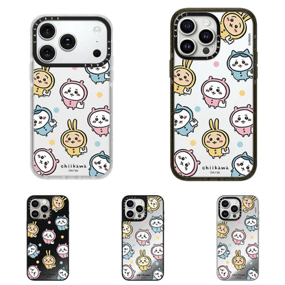 Japanese Cartoon ChiiKawa Phone Case | Pajamas Party 5 Case Styles - iPhone Case 12 13 14 15 16 17 Pro Promax